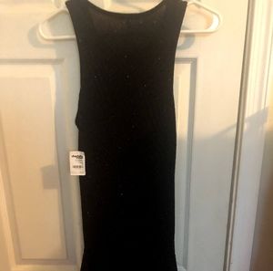 No Sleeve Black w/Sparkle dress
